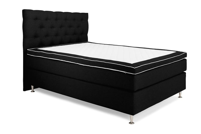 Kontinentalsäng Boxford 140x200 - Svart (+Fler val) - Möbler - Säng - Kontinentalsäng