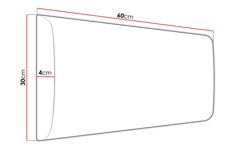 Kontinentalsäng Forenza 160x200 cm+Panel 60 cm - Rosa - Komplett sängpaket