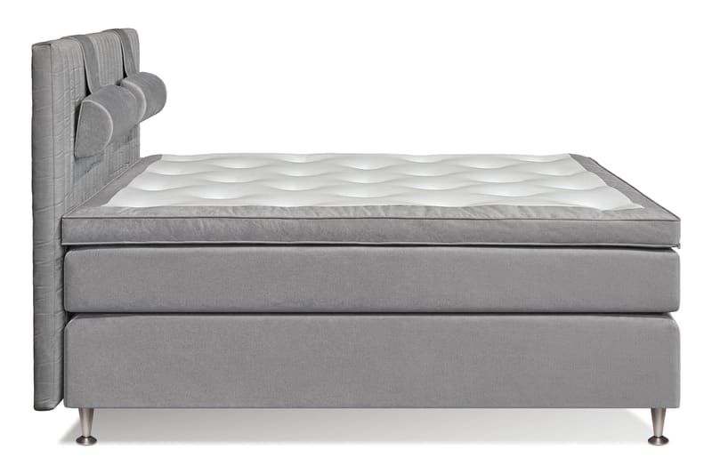 Malina Komplett Sängpaket 180x200 - Ljusgrå - Komplett sängpaket
