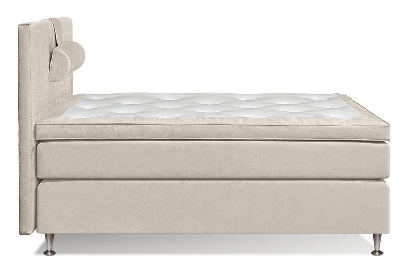 Malina Kontinentalsäng 140x200 - Beige - Komplett sängpaket