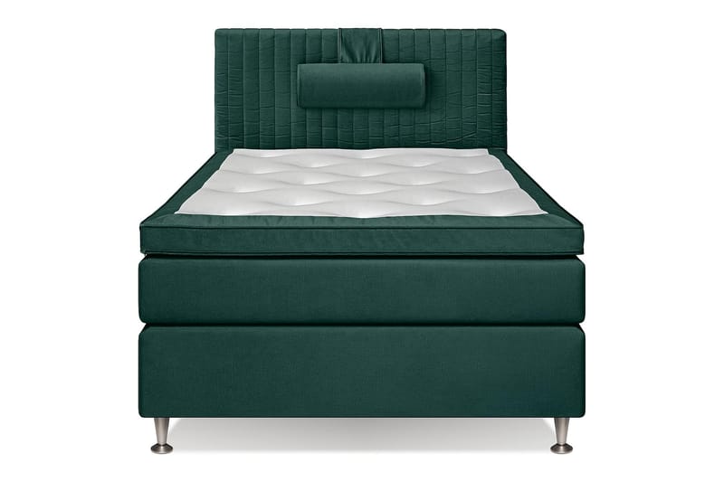 Malina Kontinentalsäng 140x200 - Grön - Komplett sängpaket
