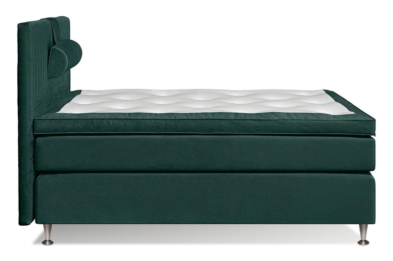 Malina Kontinentalsäng 140x200 - Grön - Komplett sängpaket
