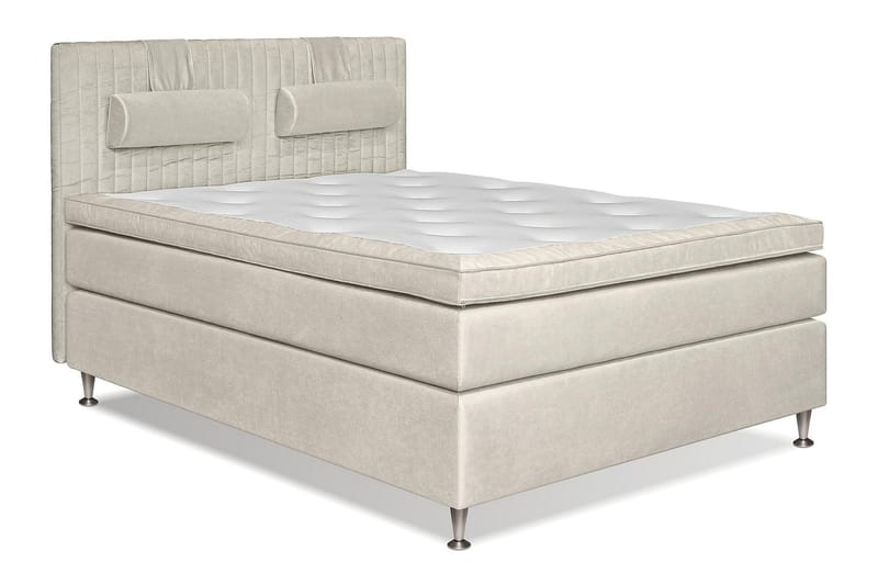 Malina Kontinentalsäng 160x200 - Beige - Möbler - Säng - Komplett sängpaket