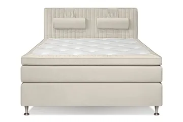 Mega Komplett Sängpaket 160x200 - Beige - Möbler - Säng - Kontinentalsäng