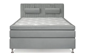Mega Komplett Sängpaket 180x200 - Ljusgrå - Möbler - Säng - Kontinentalsäng