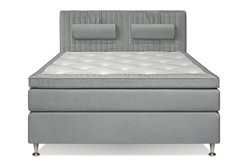 Mega Komplett Sängpaket 180x200 - Ljusgrå - Möbler - Säng - Kontinentalsäng