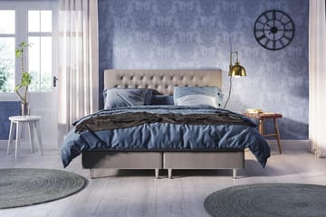 Meja Kontinentalsäng 120x200 - Ljusgrå - Möbler - Säng - Enkelsäng