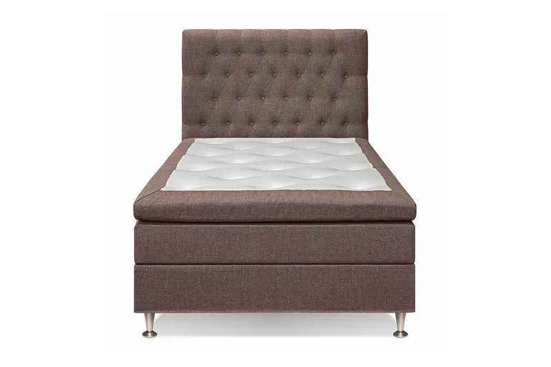 Meja Kontinentalsäng 120x200, Mörkbrun