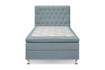 Utan sänggavel - Ljusblå