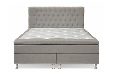 Utan sänggavel - Ljusbrun