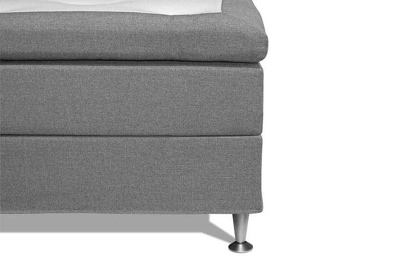 Meja Kontinentalsäng 160x200 - Ljusgrå - Möbler - Säng - Kontinentalsäng