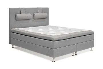 Meja Kontinentalsäng 160x200 - Ljusgrå - Möbler - Säng - Kontinentalsäng