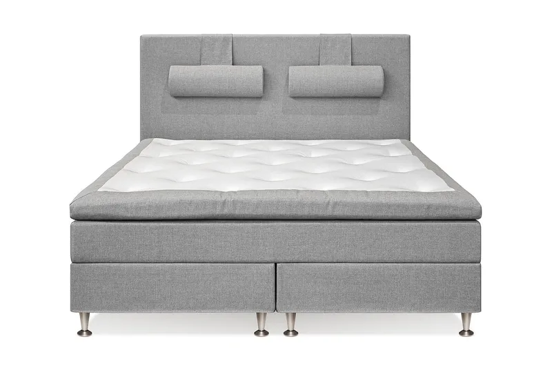 Meja Kontinentalsäng 160x200 - Ljusgrå - Möbler - Säng - Kontinentalsäng