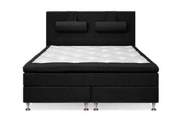 Utan sänggavel - Svart