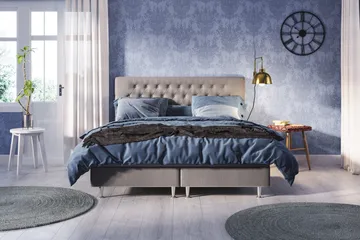 Meja Sängpaket 120x200 - Ljusgrå - Möbler - Säng - Enkelsäng