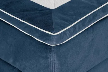 Princess Kontinentalsäng 120x200cm - Mörkblå/Sammet - Möbler - Säng - Enkelsäng