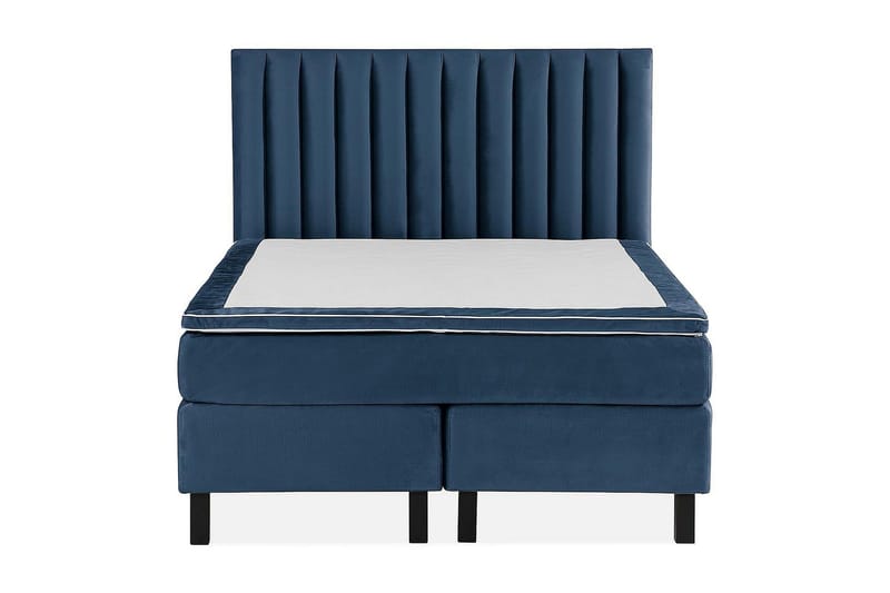 Princess Kontinentalsäng 120x200cm - Mörkblå/Sammet - Möbler - Säng - Enkelsäng