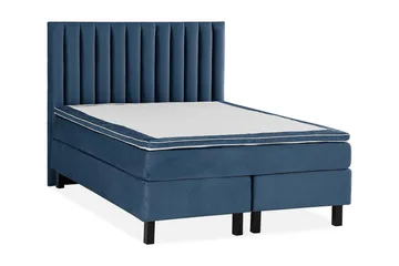 Princess Kontinentalsäng 120x200cm - Mörkblå/Sammet - Möbler - Säng - Enkelsäng
