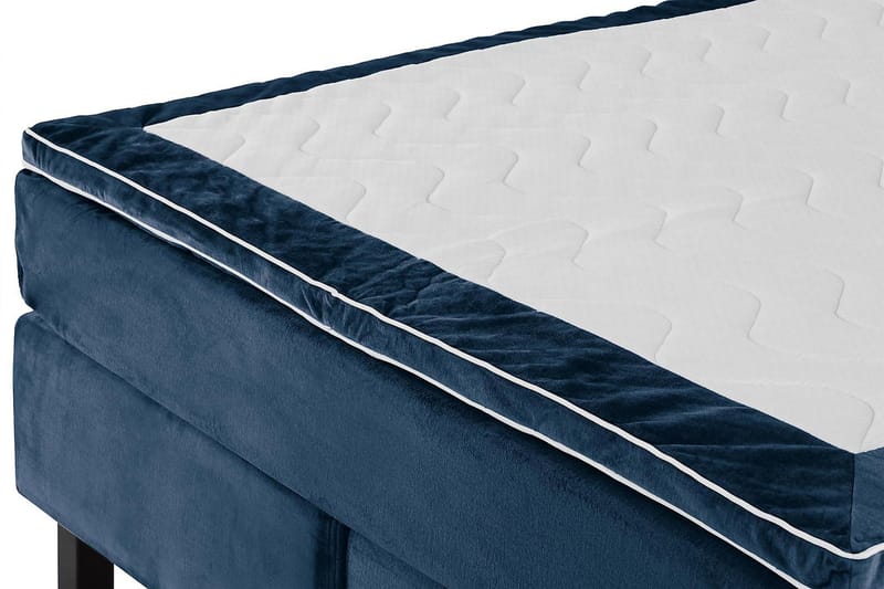 Princess Kontinentalsäng 120x200cm - Mörkblå/Sammet - Möbler - Säng - Enkelsäng
