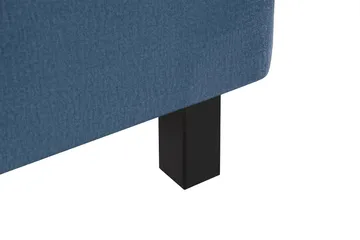 Princess Kontinentalsäng 120x200cm - Mörkblå/Sammet - Möbler - Säng - Enkelsäng