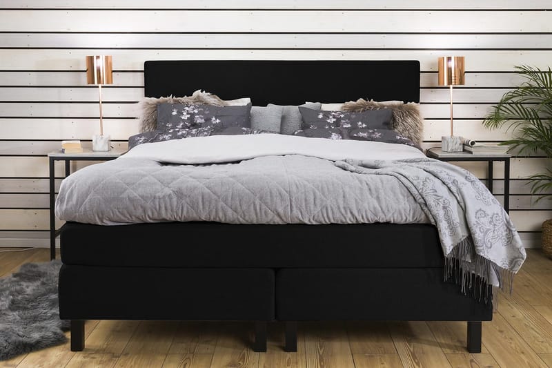 Princess Kontinentalsäng 180x200cm - Svart - Möbler - Säng - Kontinentalsäng