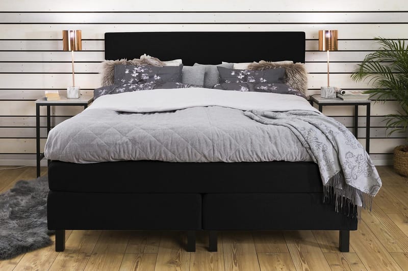 Princess Kontinentalsäng 180x200cm - Svart - Möbler - Säng - Kontinentalsäng
