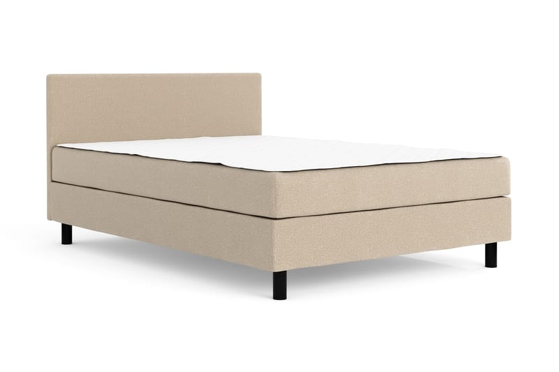 Komplett Sängpaket Rocky 140x200 - Beige - Komplett sängpaket - Kontinentalsäng