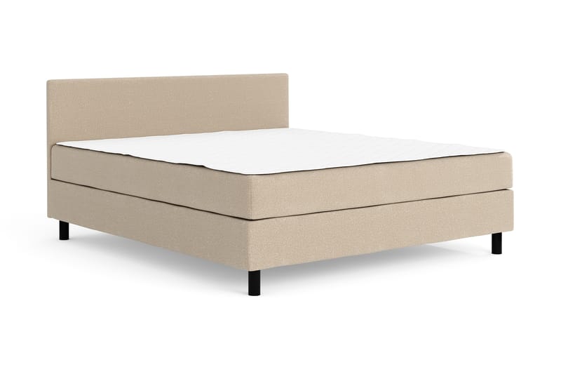 Komplett Sängpaket Rocky 160x200 - Beige - Komplett sängpaket - Kontinentalsäng