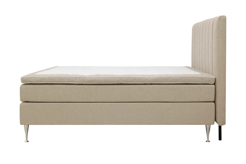 Komplett Sängpaket Romance High 160x200 cm - Beige - Möbler - Säng - Kontinentalsäng