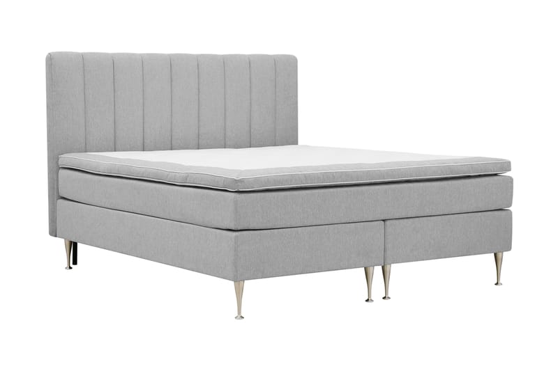 Komplett Sängpaket Romance High 160x200 cm - Grå - Möbler - Säng - Kontinentalsäng
