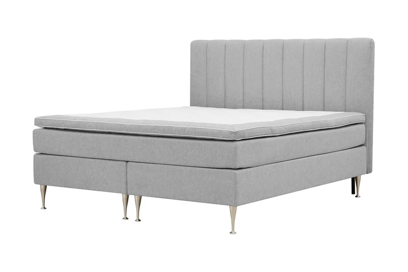 Komplett Sängpaket Romance High 160x200 cm - Grå - Möbler - Säng - Kontinentalsäng