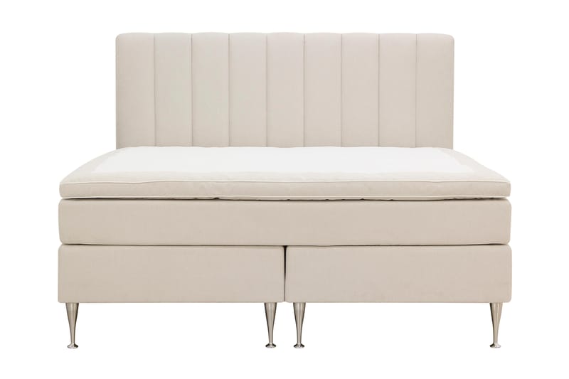 Komplett Sängpaket Romance High 160x200 cm - Ljusbeige - Möbler - Säng - Kontinentalsäng