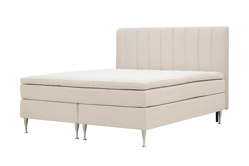 Komplett Sängpaket Romance High 160x200 cm - Ljusbeige - Möbler - Säng - Kontinentalsäng