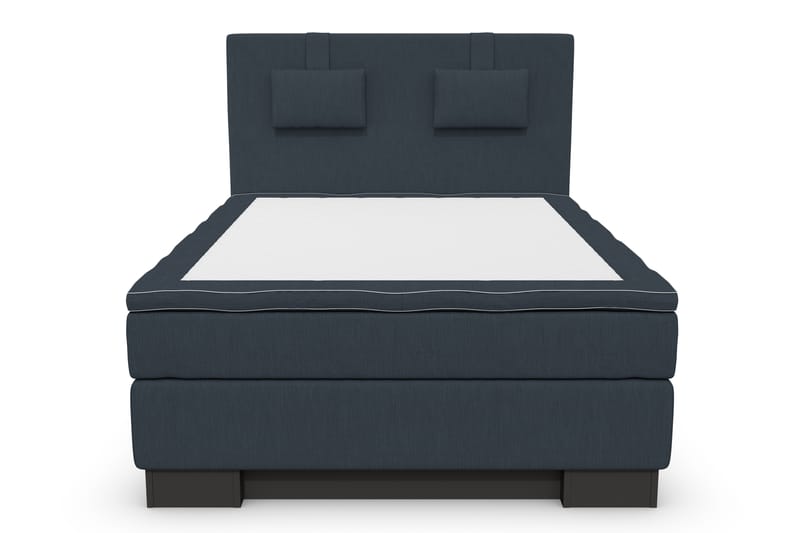 Komplett Sängpaket Romance Lyx 140 Mörkblå - Blå - Kontinentalsäng - Komplett sängpaket