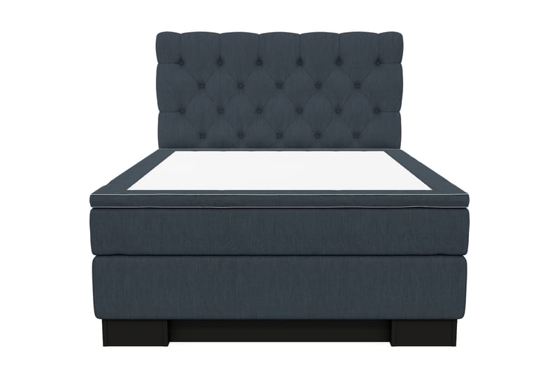 Komplett Sängpaket Romance Lyx 140x200 - Mörkblå - Kontinentalsäng - Komplett sängpaket