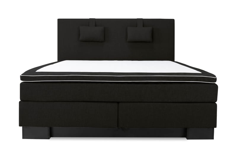 Komplett Sängpaket Romance Lyx 180x210 - Svart - Komplett sängpaket - Kontinentalsäng - Dubbelsäng
