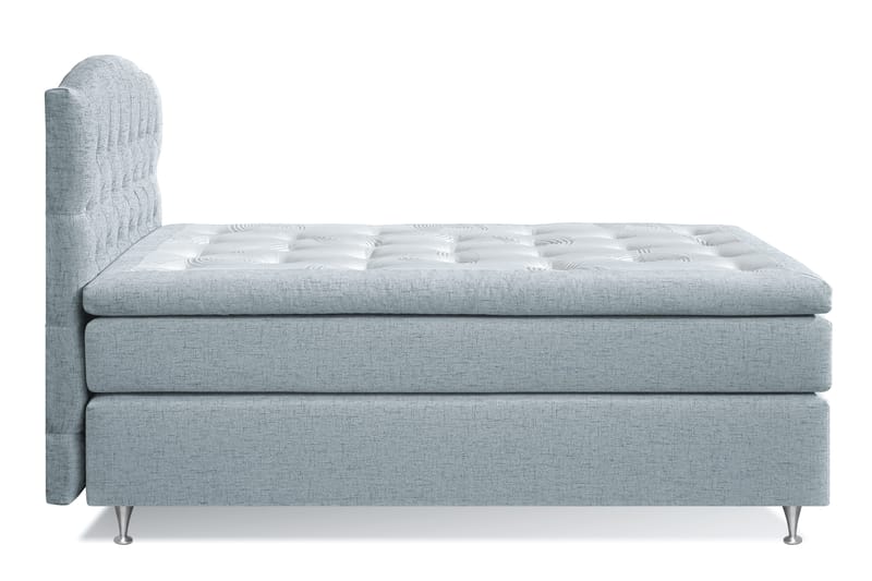 Sängpaket Abelie 120x200 Fast - Ljusblå - Kontinentalsäng - Komplett sängpaket