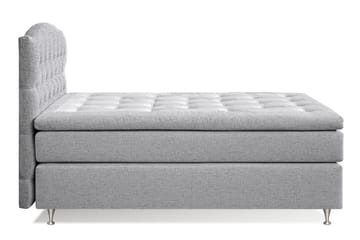 Sängpaket Abelie 120x200 Fast - Ljusgrå - Möbler - Säng - Kontinentalsäng
