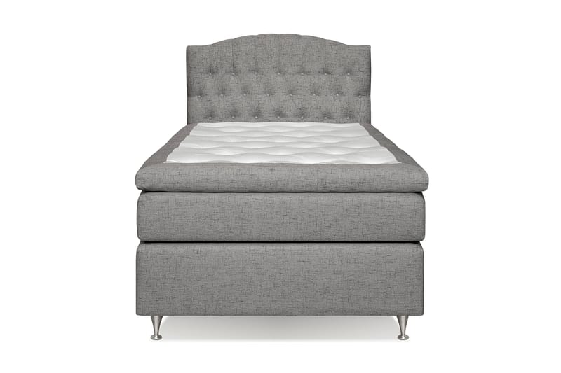 Sängpaket Abelie 120x200 Medium - Grå - Möbler - Säng - Kontinentalsäng