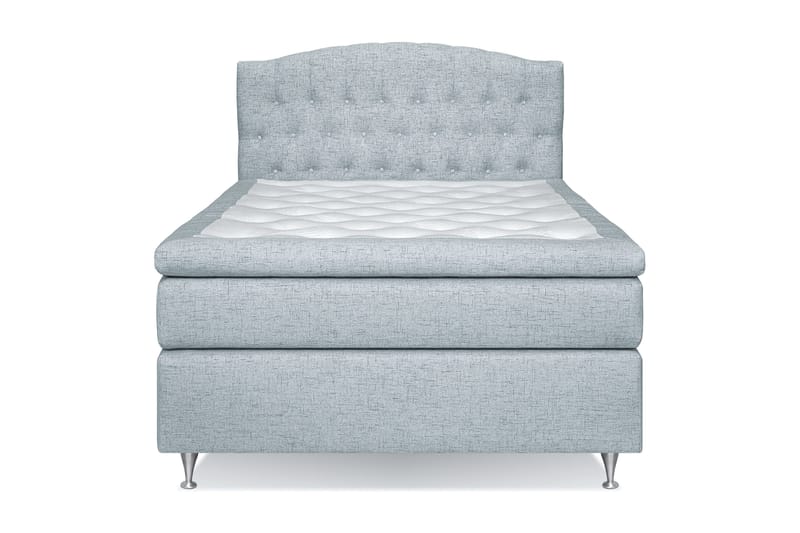 Sängpaket Abelie 140x200 Fast - Ljusblå - Möbler - Säng - Kontinentalsäng