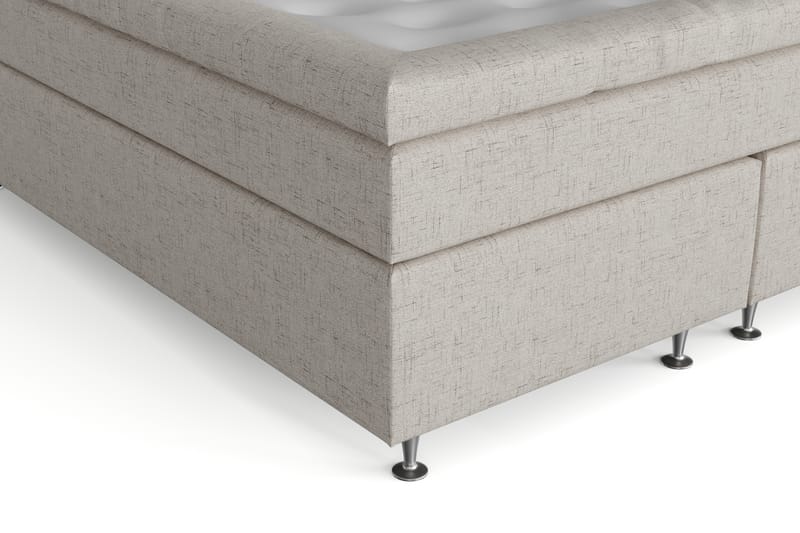 Sängpaket Abelie 140x200 Medium - Beige - Kontinentalsäng - Komplett sängpaket