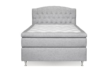 Sängpaket Abelie 140x200 Medium - Ljusgrå - Möbler - Säng - Kontinentalsäng