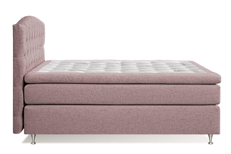 Sängpaket Abelie 140x200 Medium - Rosa - Möbler - Säng - Kontinentalsäng