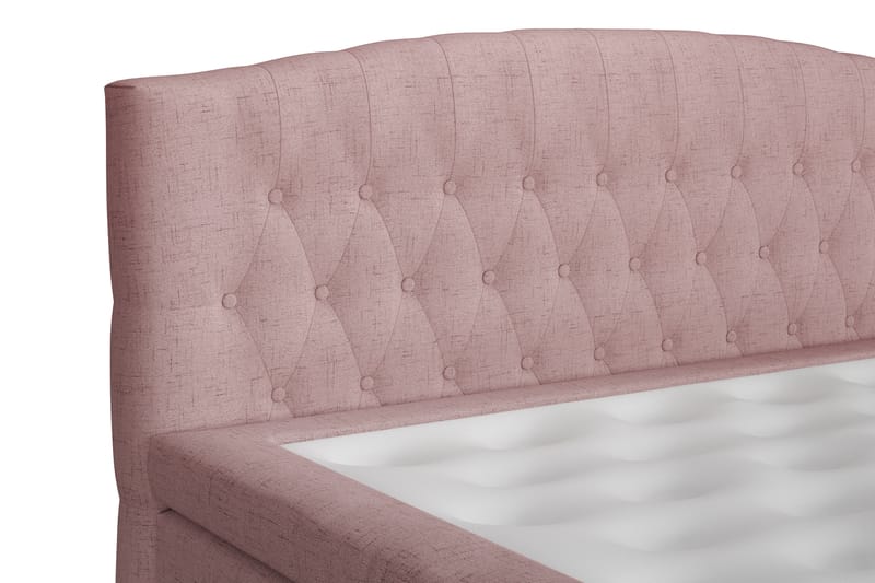 Sängpaket Abelie 140x200 Medium - Rosa - Möbler - Säng - Kontinentalsäng