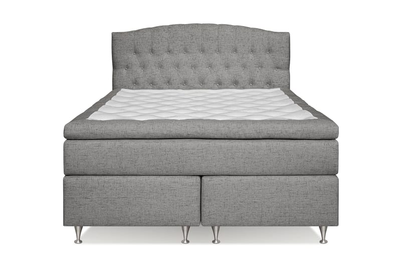 Sängpaket Abelie 160x200 Fast - Grå - Möbler - Säng - Kontinentalsäng