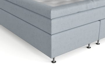Sängpaket Abelie 160x200 Fast - Ljusblå - Möbler - Säng - Kontinentalsäng