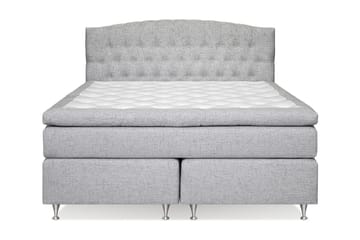 Sängpaket Abelie 160x200 Fast - Ljusgrå - Möbler - Säng - Kontinentalsäng