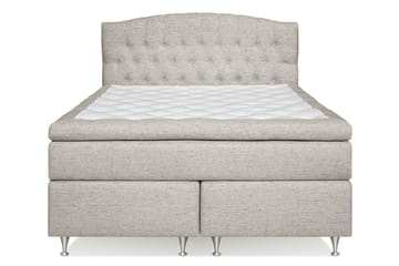 Sängpaket Abelie 160x200 Fast/Medium - Beige - Möbler - Säng - Kontinentalsäng