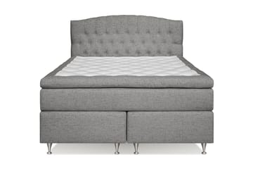 Sängpaket Abelie 160x200 Medium - Grå - Möbler - Säng - Kontinentalsäng