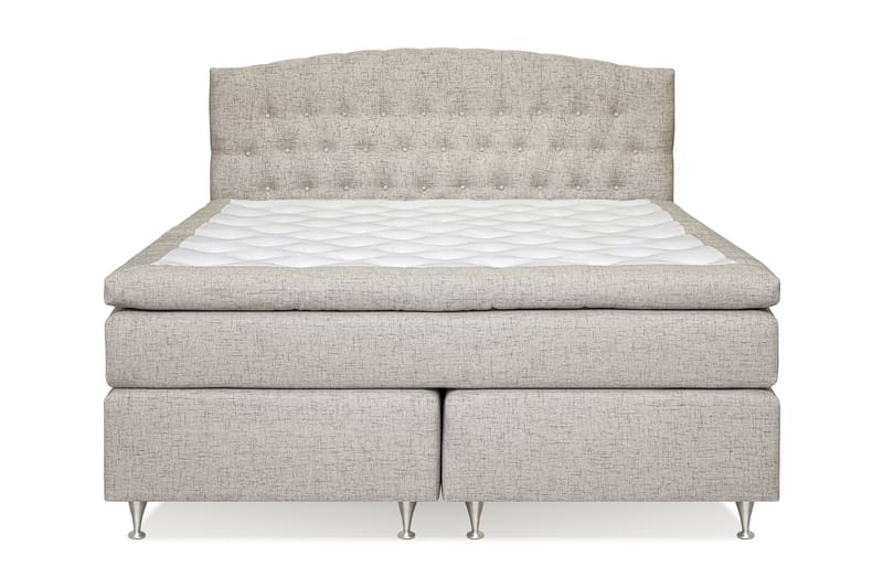 Sängpaket Abelie 180x200 Fast/Medium - Beige - Möbler - Säng - Kontinentalsäng
